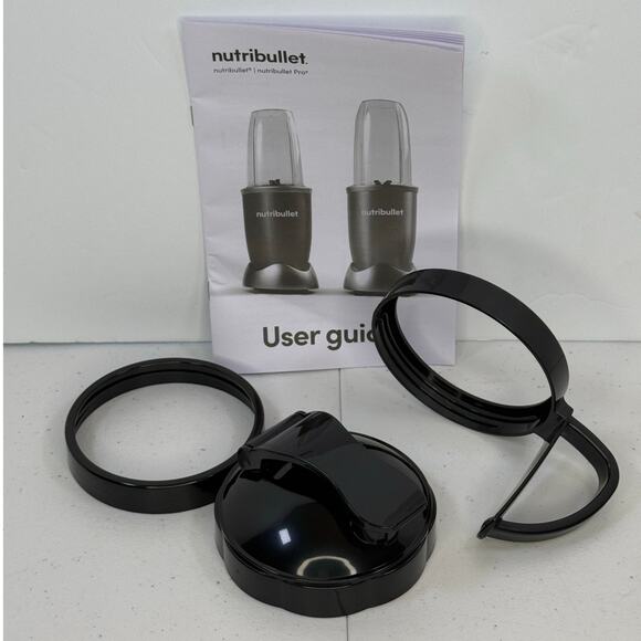 Nutribullet User Guide with 1 To-Go Lid 1 Handle Ring 1 Ring Replacement Parts - Picture 1 of 5